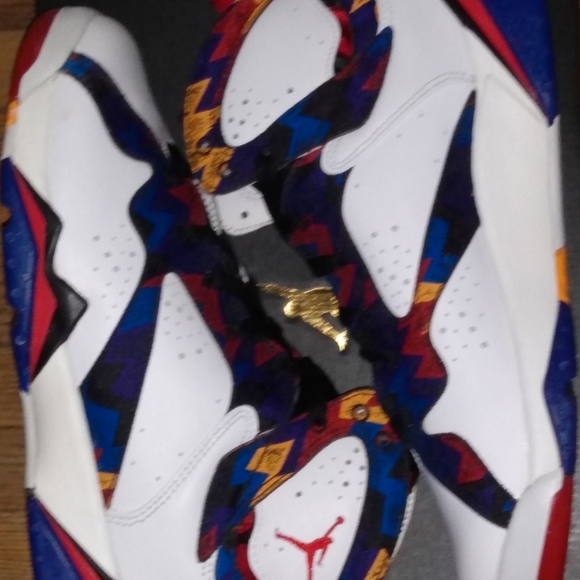 Nike air Jordan 7 retro 'Nothing But Net' - Picture 4 of 8